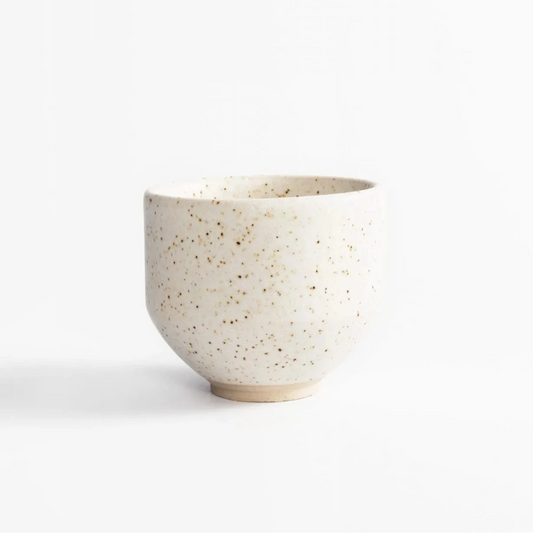 EA latte cup, Eggshell White - Tybo