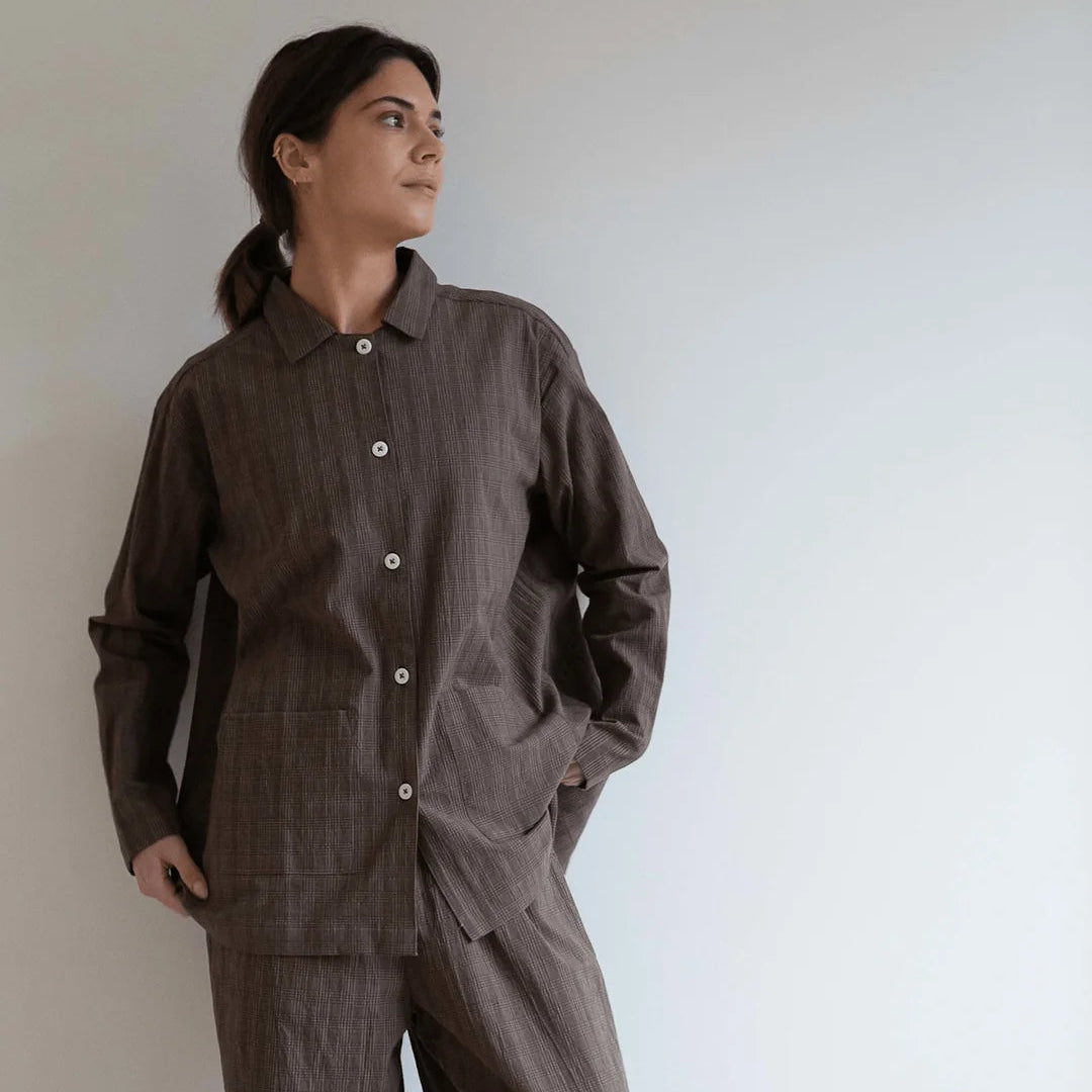 MALOU SHIRT - BRUNO CHECK
