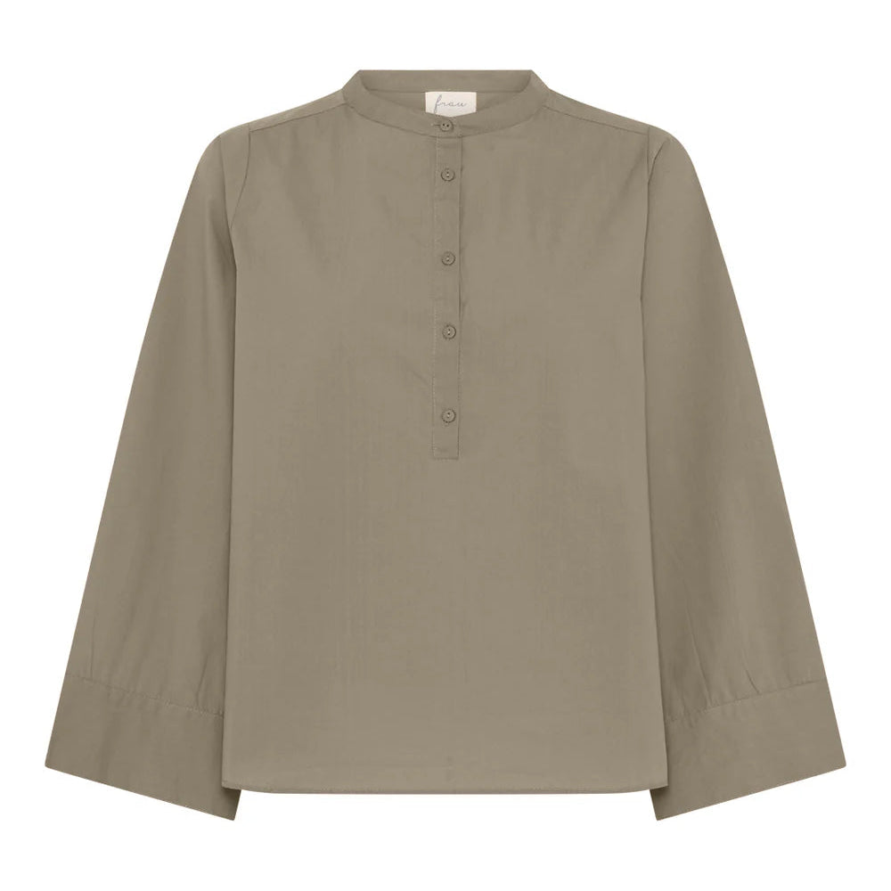 Madrid Wide Sleeve Skjorte, Fallen Rock - Frau