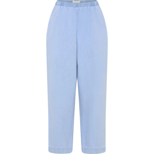 Melbourne denim bukser lang - Light blue denim - Frau