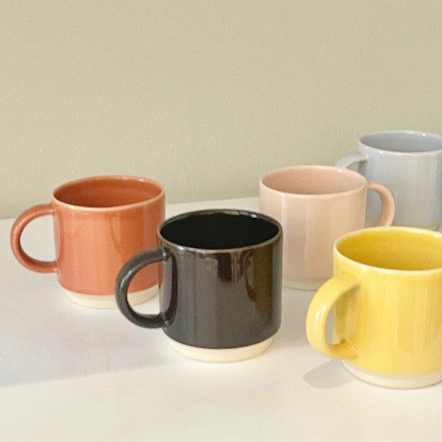 Memphis Mug - Terracotta