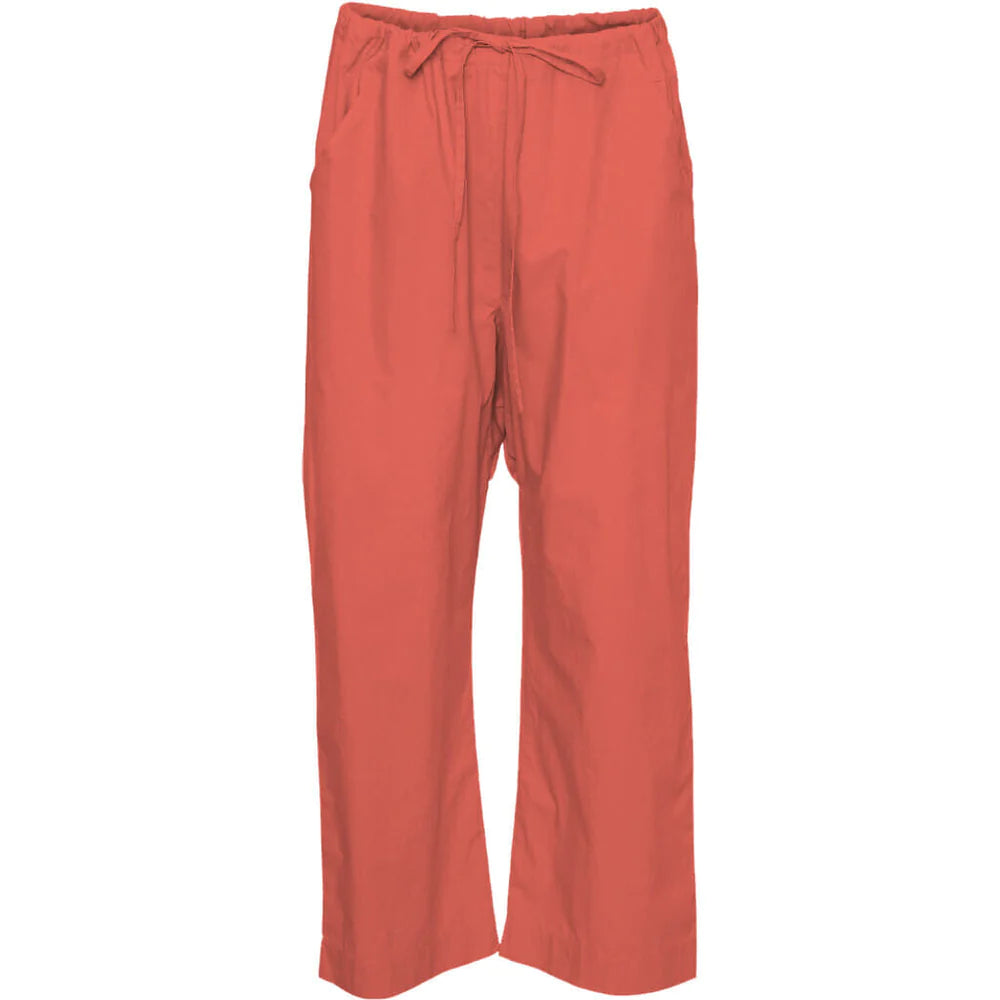 Milano String Ankle Pant, Hot Coral - Frau
