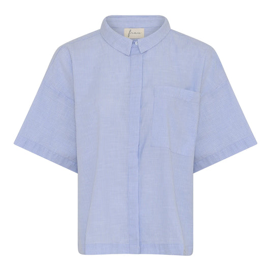 Nice Skjorte, Baby Lavender Stripe - Frau