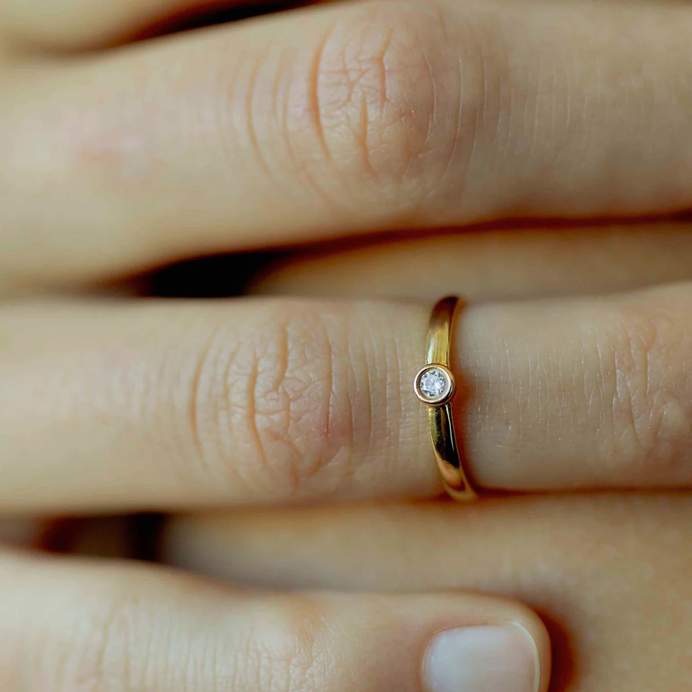 Odette Mini Ring, Gold