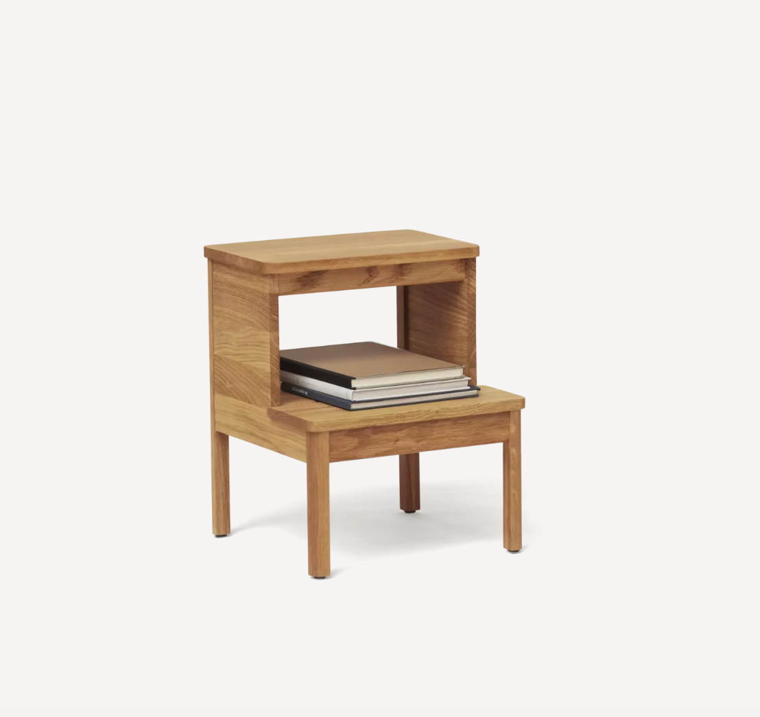 A Line Stepstool, Oak