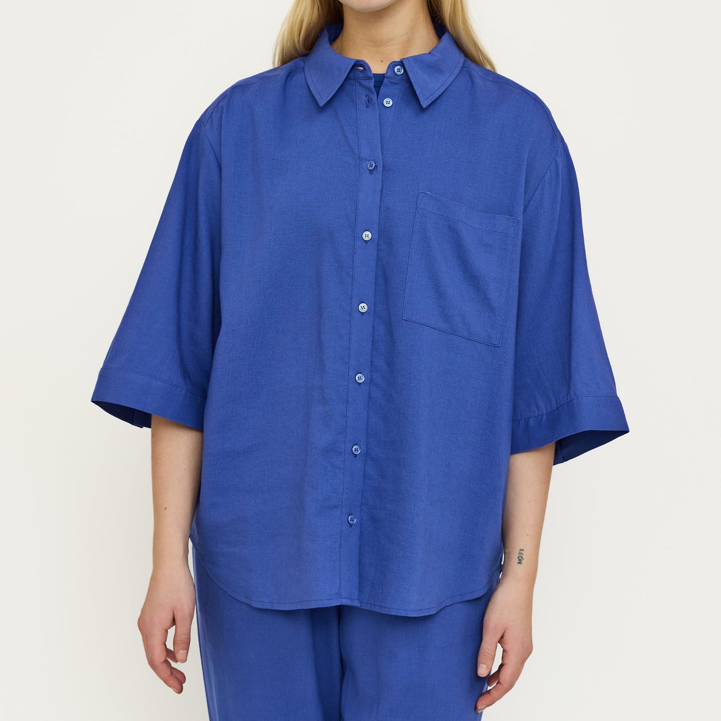 SRYindi Shirt, Ultramarine - Soft Rebels/Julie Damhus