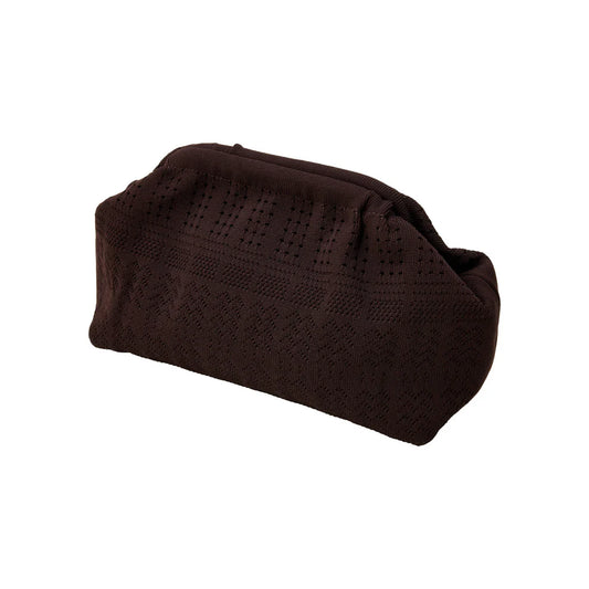 Rosalia Clutch, Chocolate Lace, Large - Pico