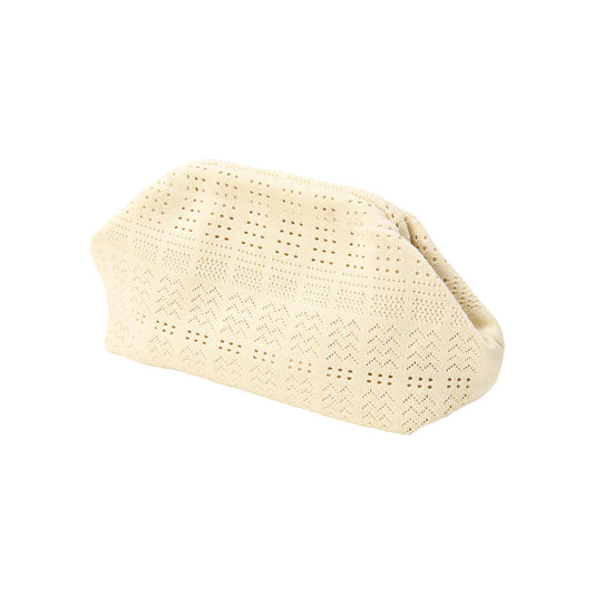 Rosalia Clutch, Ivory Lace, Large