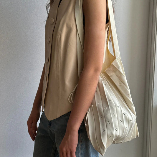 Fleur taske, ivory