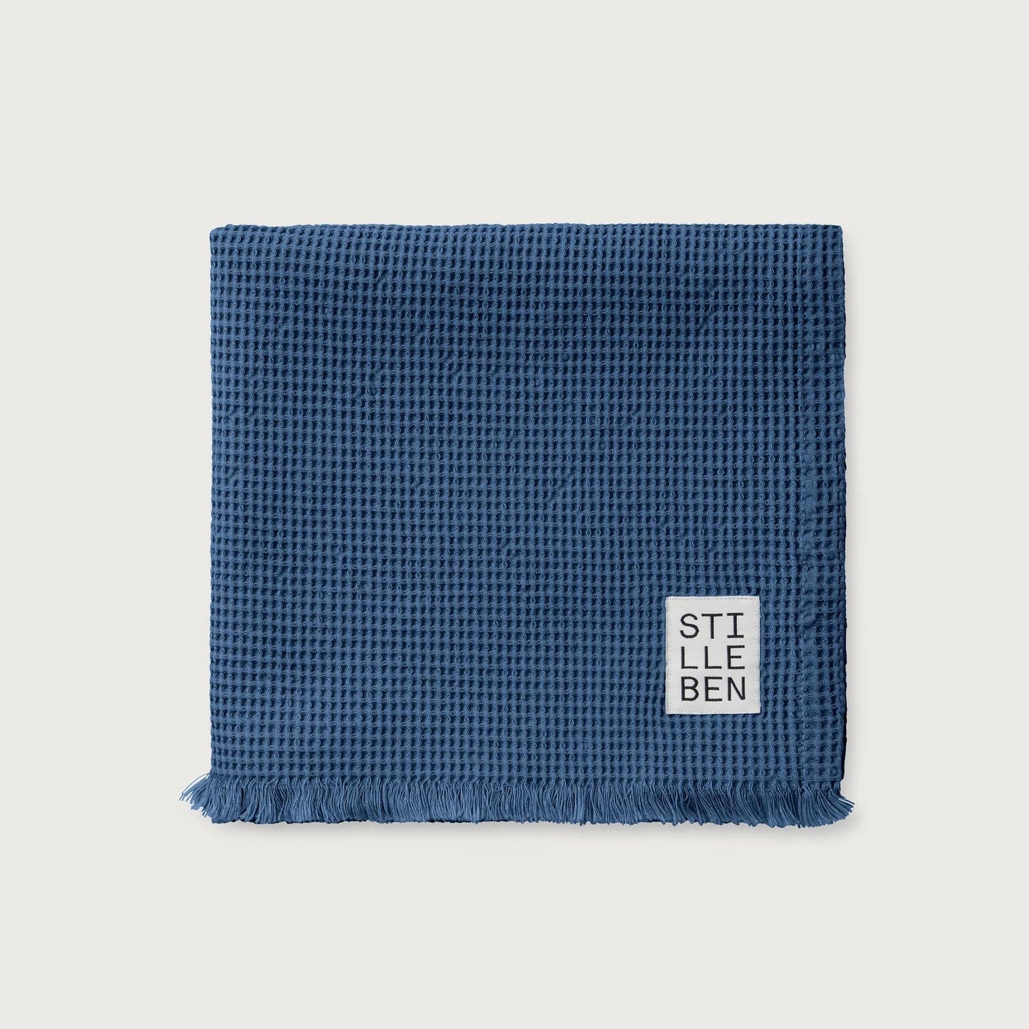 Towel Waffle - 55 x 100 cm -  Indigo Blue