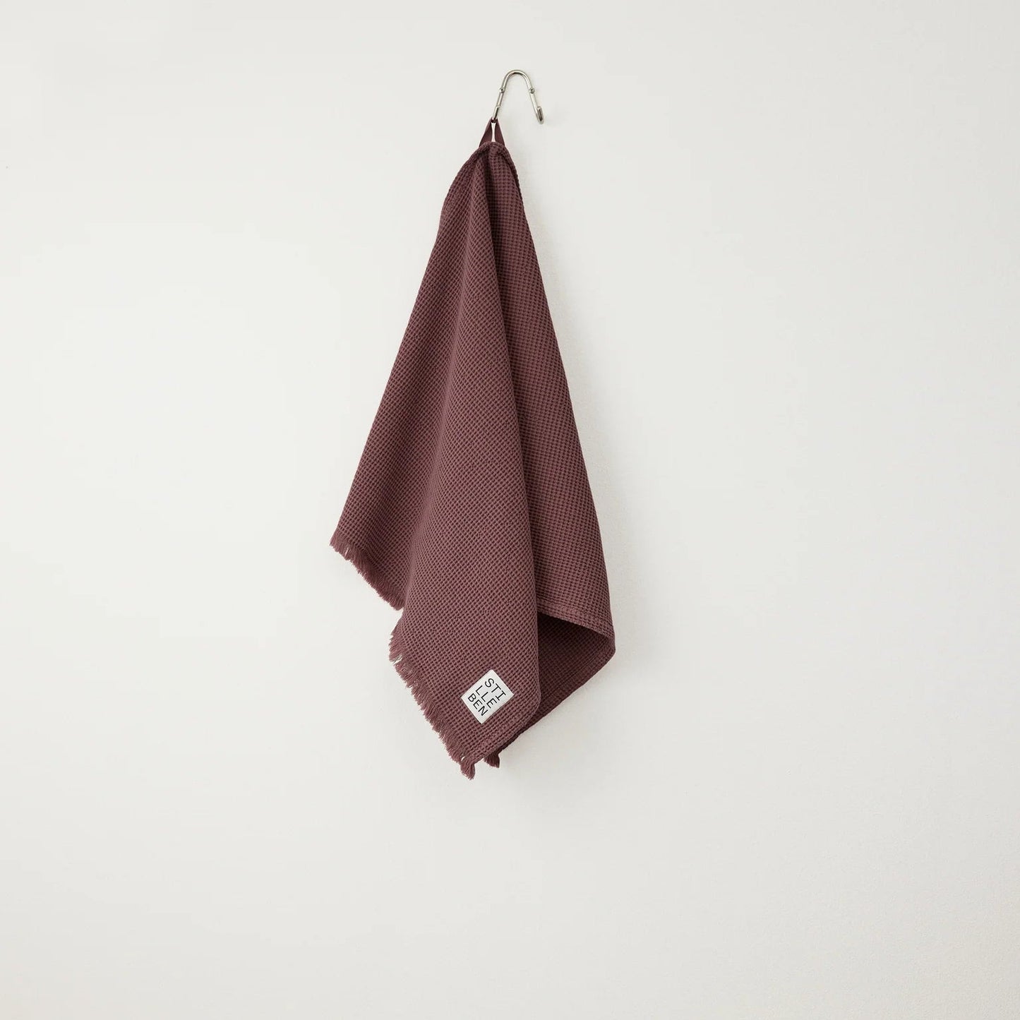 Towel Waffle - 55 x 100 cm - Rusty Brown