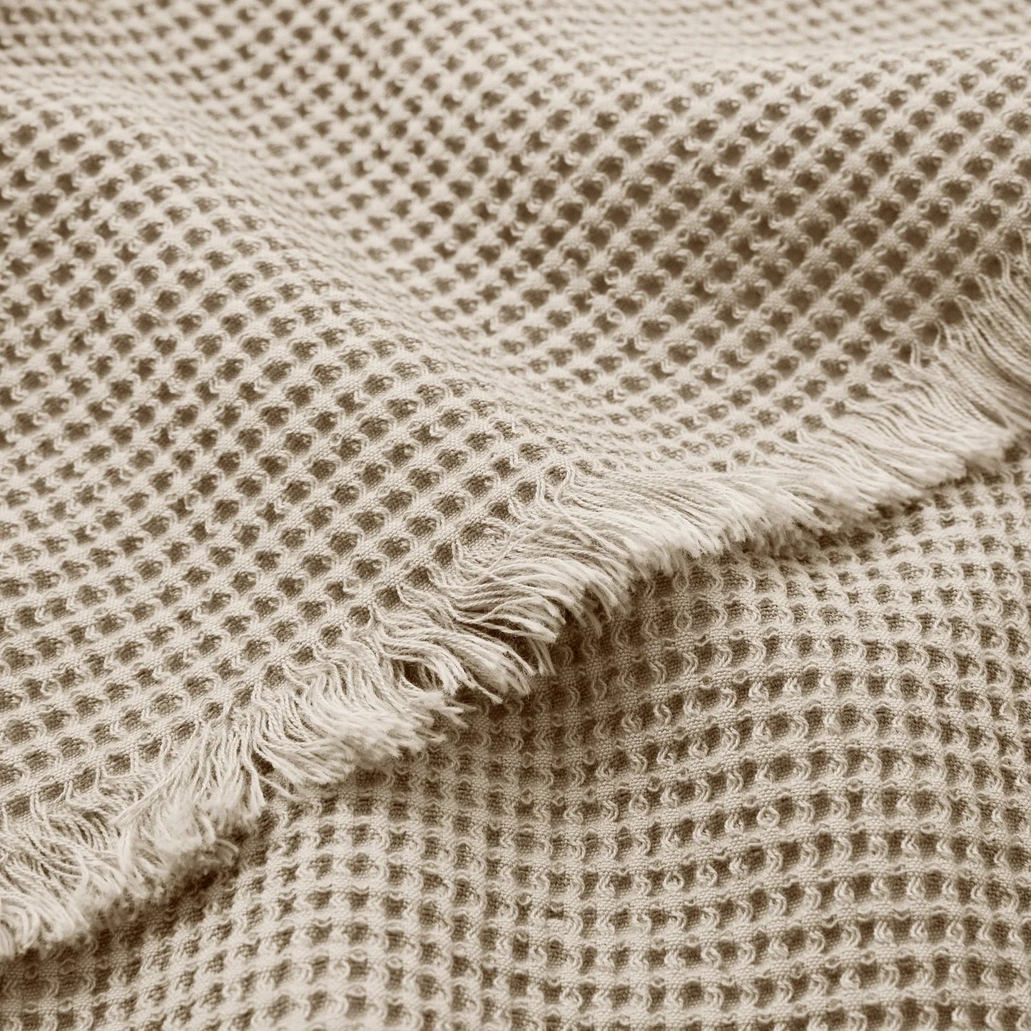 Towel Waffle - 55 x 100 cm - Sand