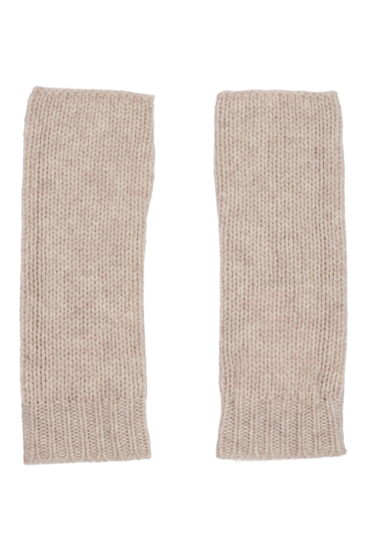 VALLEY FINGERLESS GLOVES - NATURE WHITE MELANGE