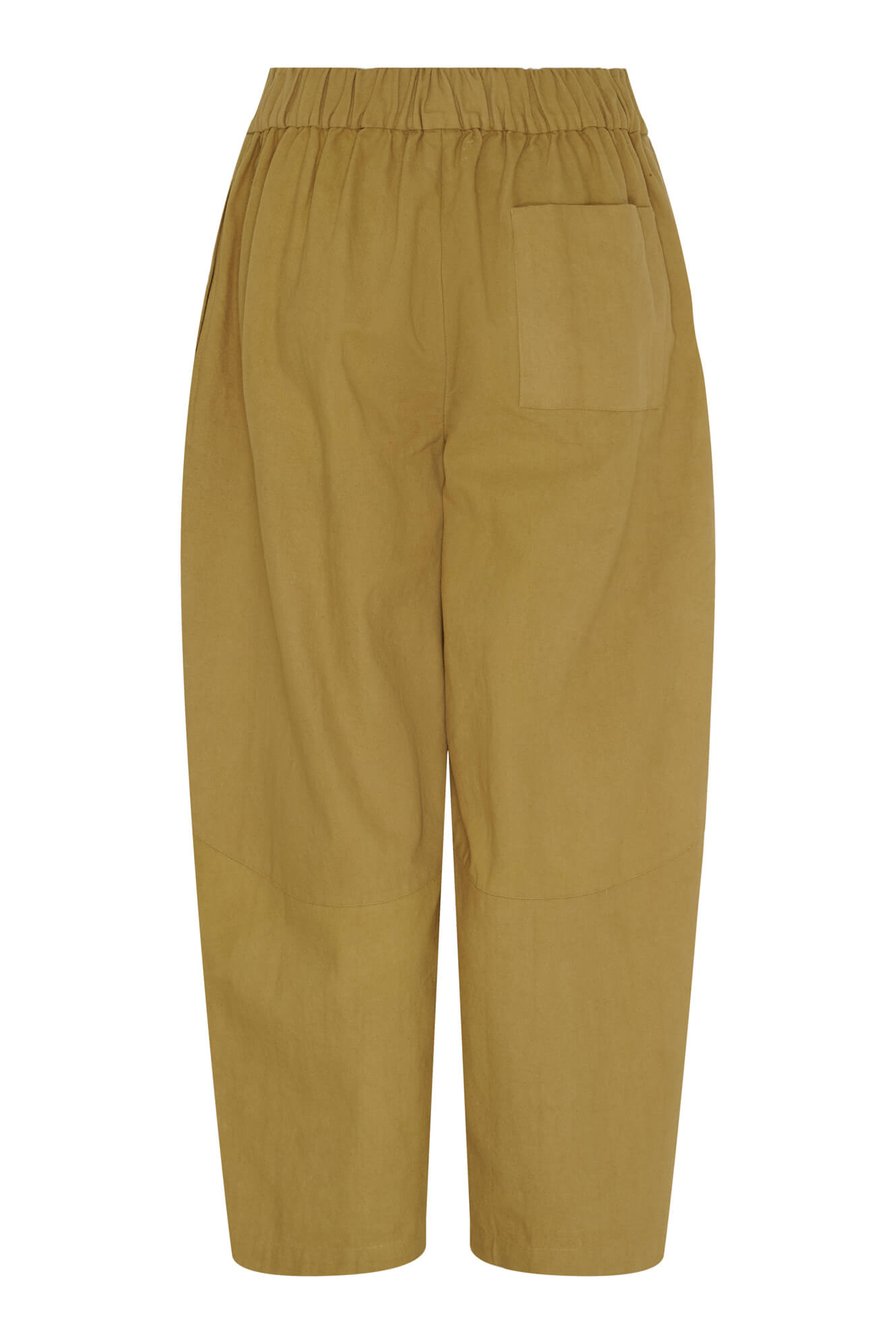 Vera mw barrel pant – Dull gold