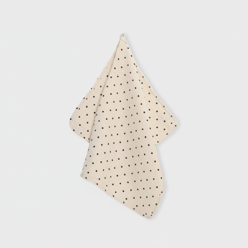 dotted hand towel
