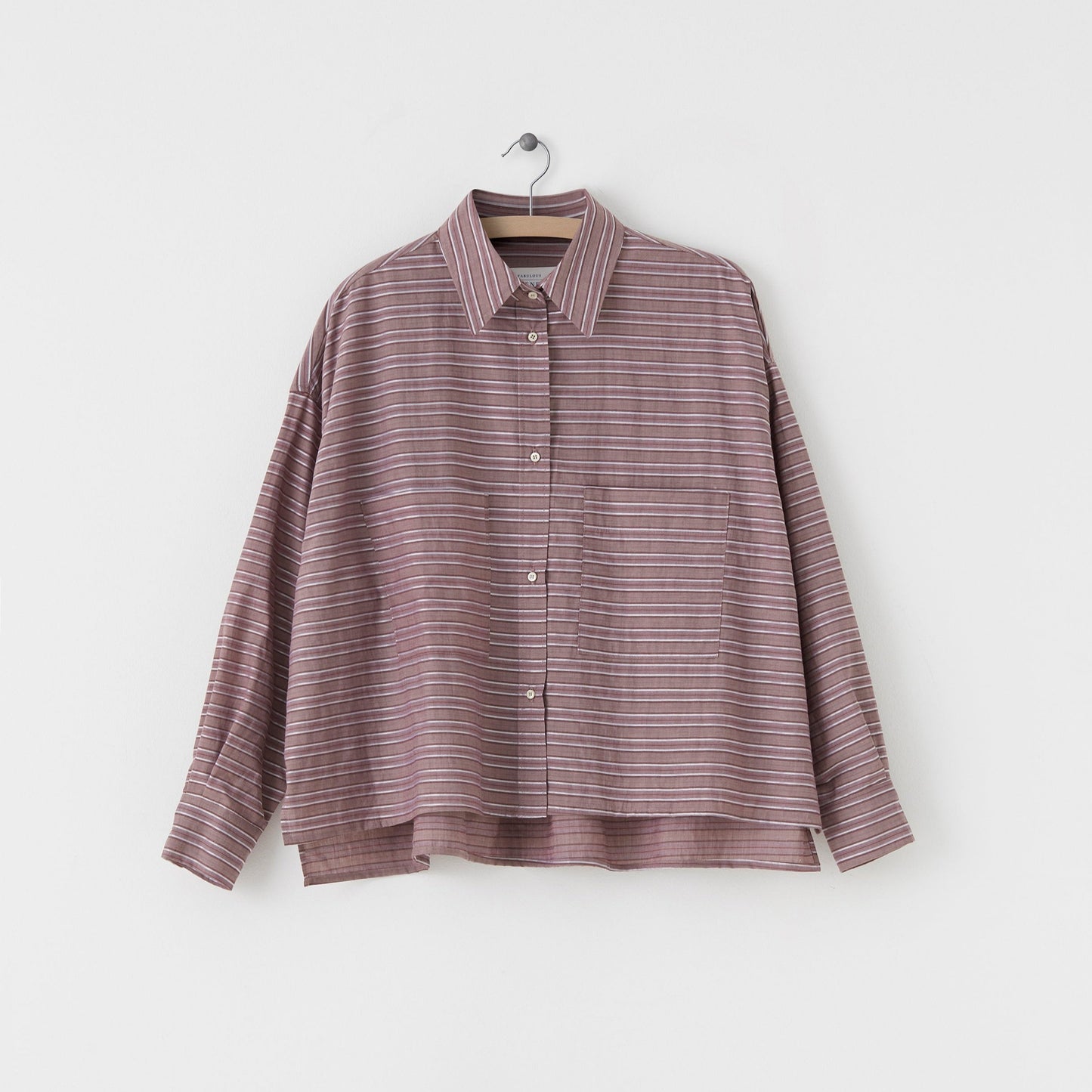 Froja shirt, wine stripe - Fabulous Agenda