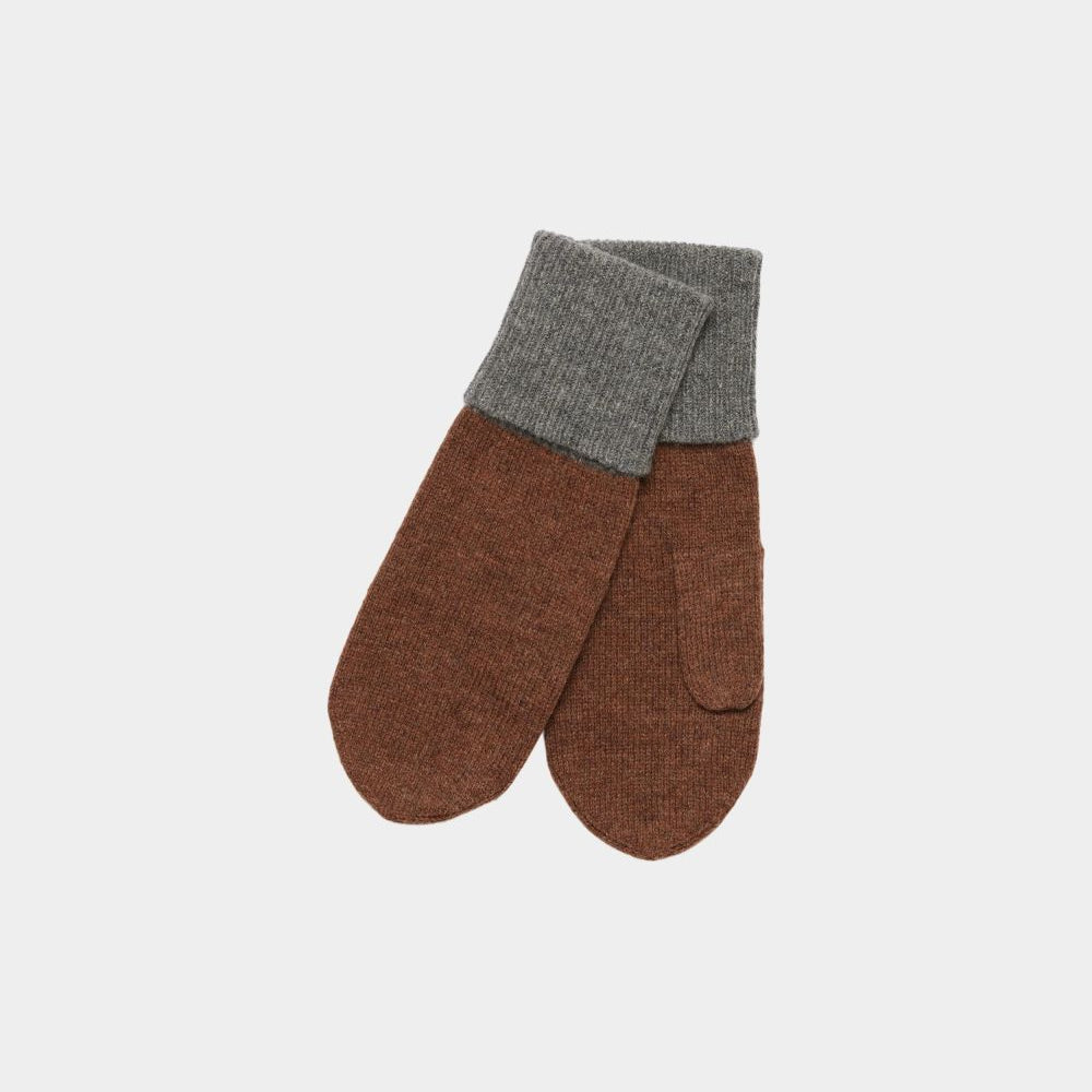 Lambswool Mittens, Hazel