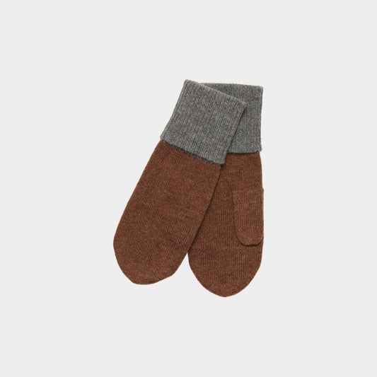 Lambswool Mittens, Hazel