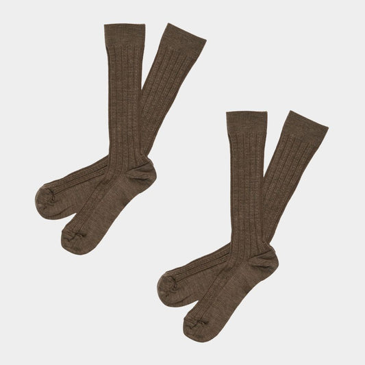 Knee Stockings, Hazel Melange