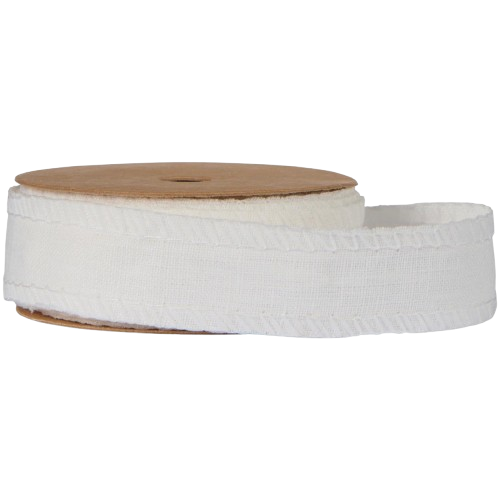 Hørbånd - Off white (5m)