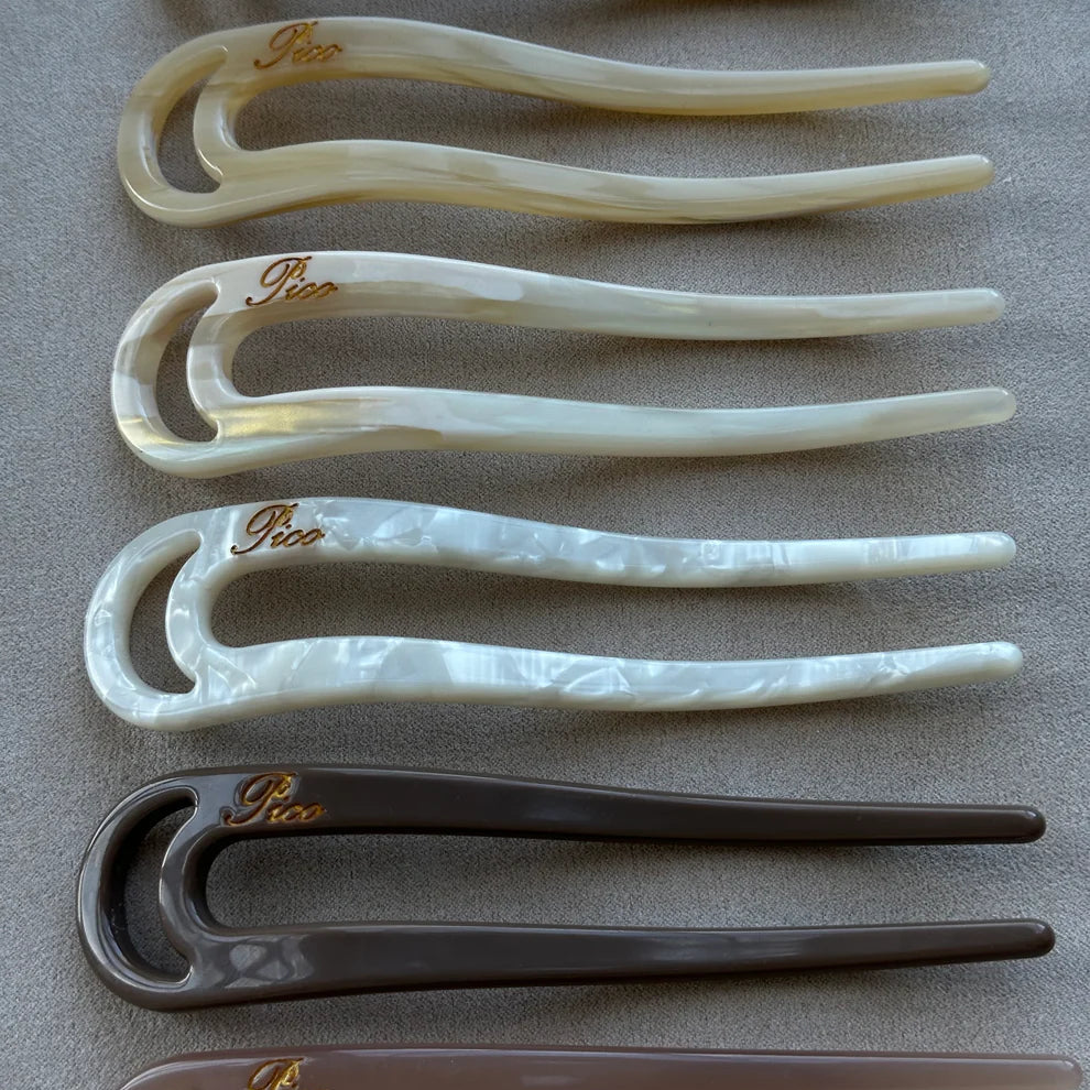 Jolie Hair Pin, Bone - Pico