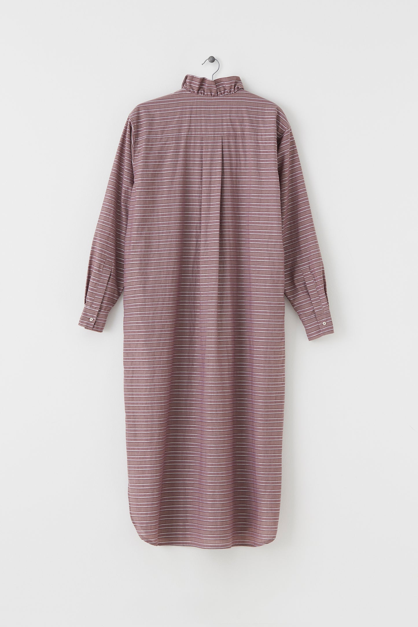 Manja long shirt, wine stripe - Fabulous Agenda