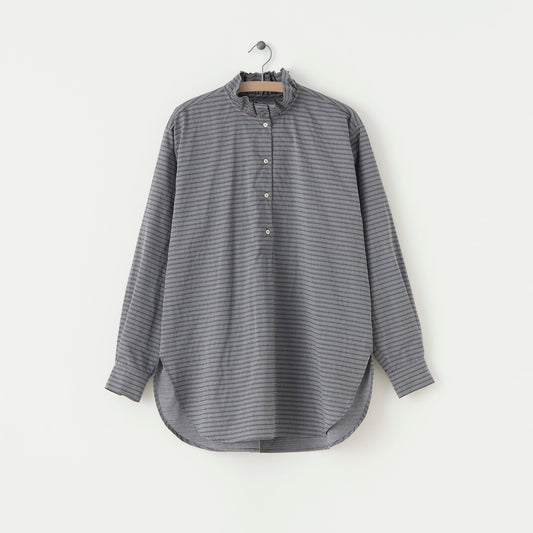 Manja shirt, mid grey stripe - Fabulous Agenda