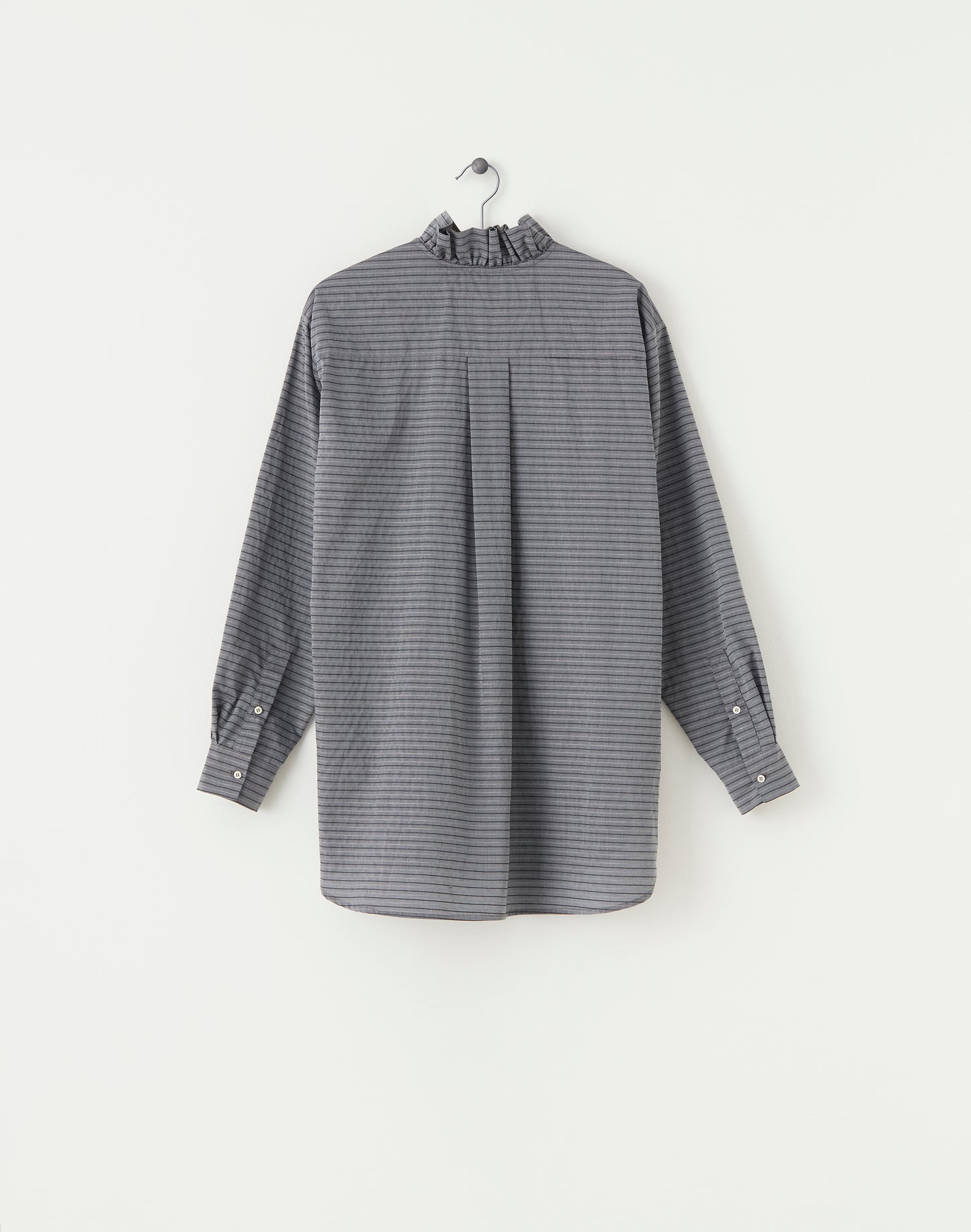 Manja shirt, mid grey stripe - Fabulous Agenda