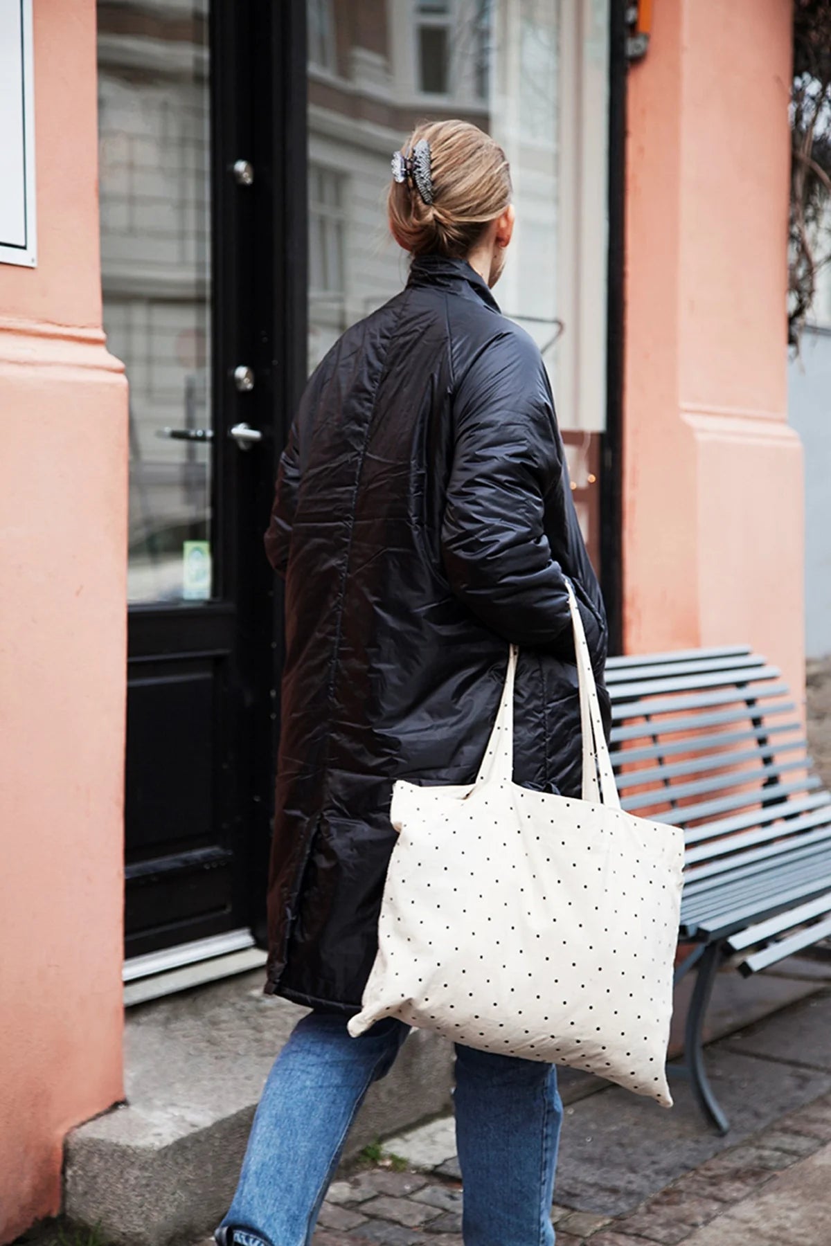 medium dot bag