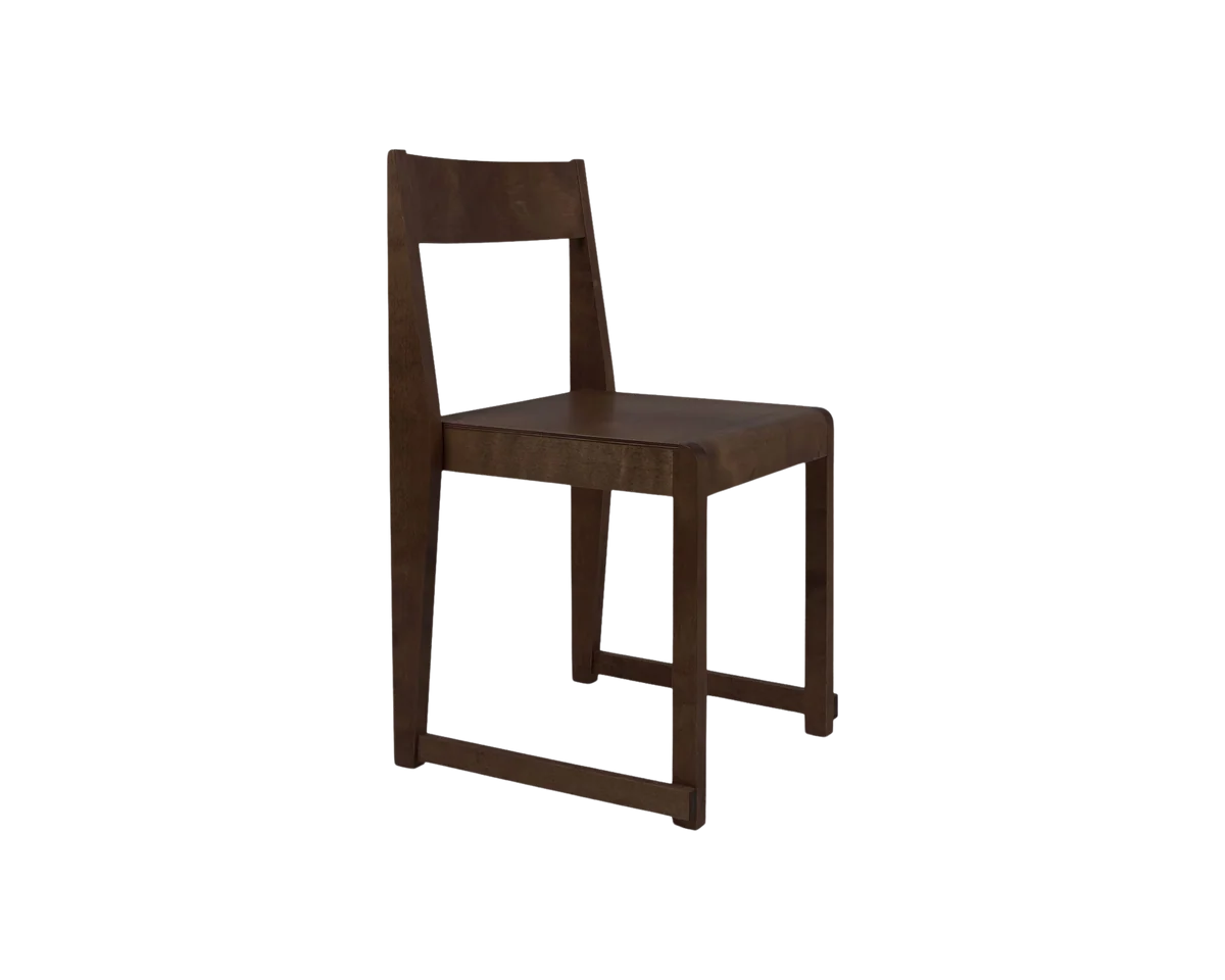 Chair 01 | Dark Brown Birch