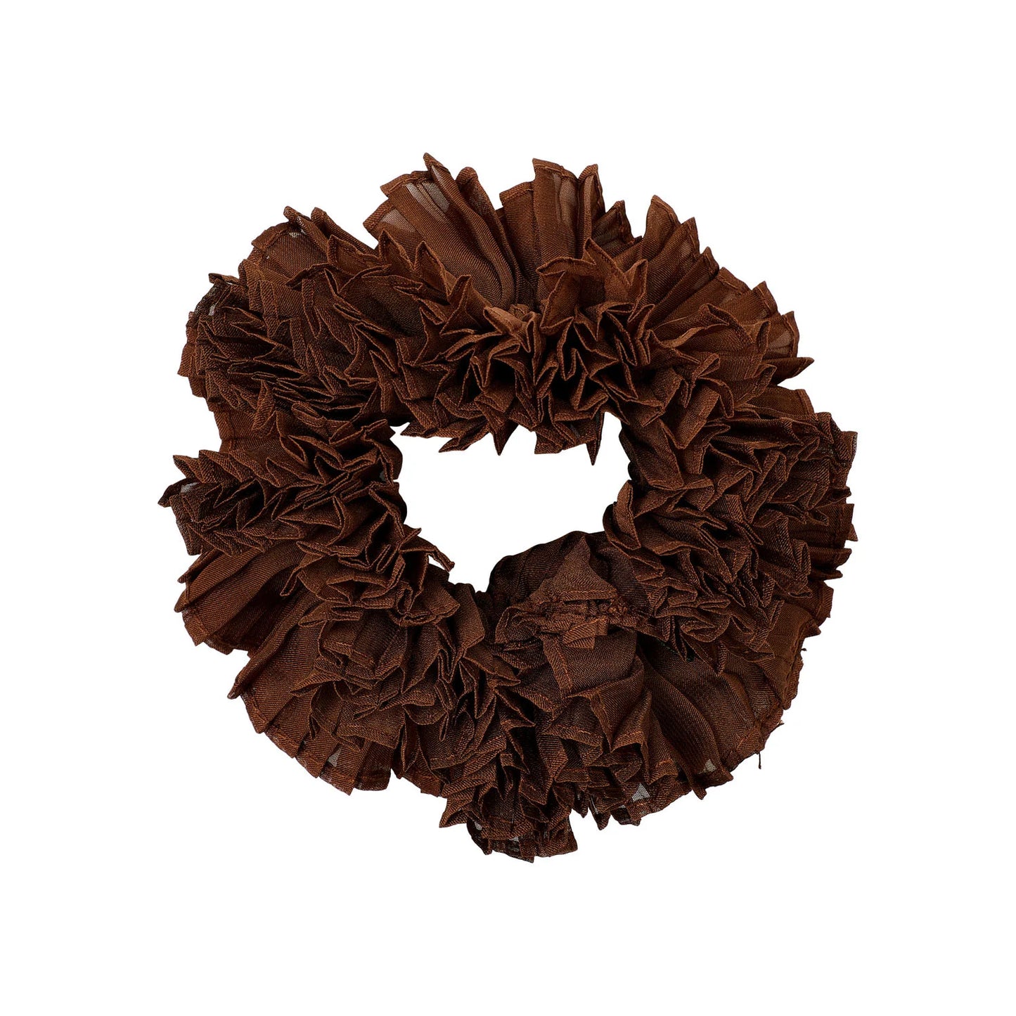 Pleat Scrunchie, Brownie - Pico Copenhagen