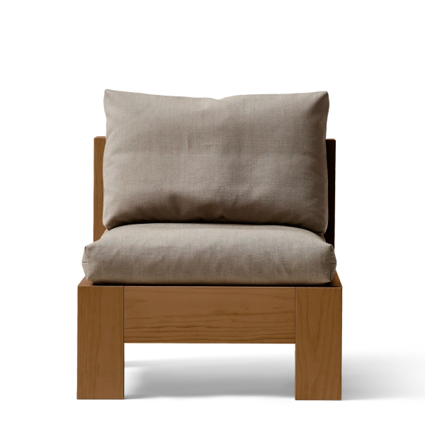 Icon Lounge Chair, Deep Brown Pine - Form & Refine