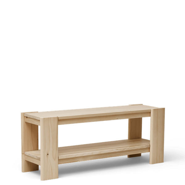 Beam Bench, Pine - Form & Refine
