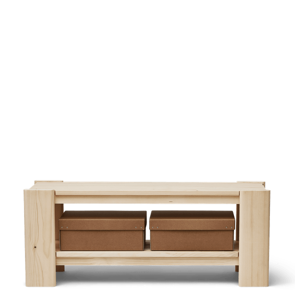 Beam Bench, Pine - Form & Refine