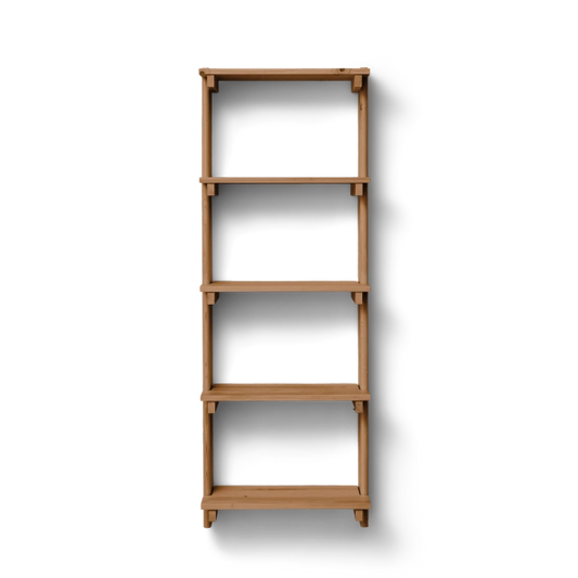 Beam Shelf 5, Deep Brown Pine - Form & Refine