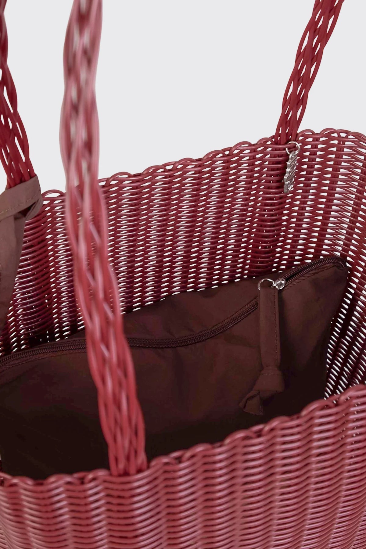 Basket Large Maroon