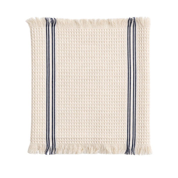 Saga Kitchen Cloth Navy Rain 2-pak - Studio Feder