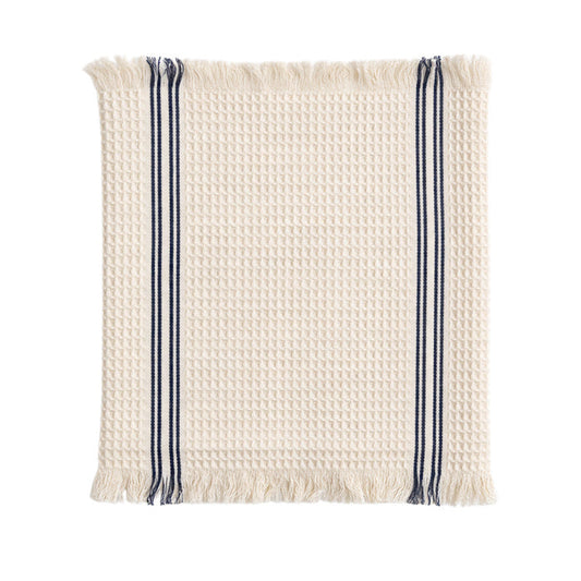 Saga Kitchen Cloth Navy Rain 2-pak - Studio Feder