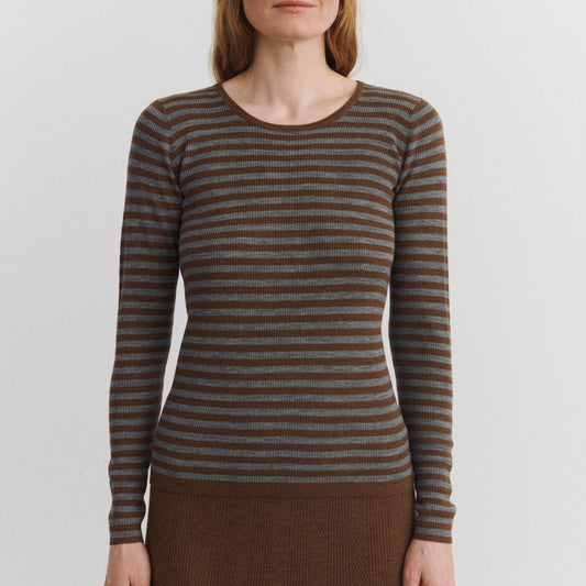 Thin Rib Blouse