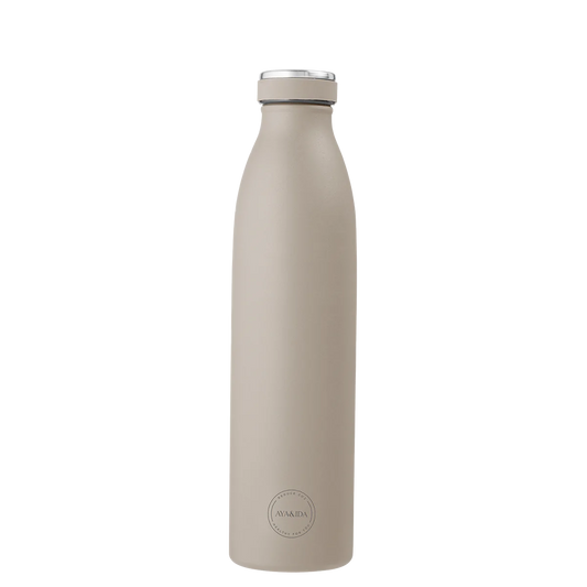 Drikkeflaske, Cream Beige, 750 ml - AYA&IDA