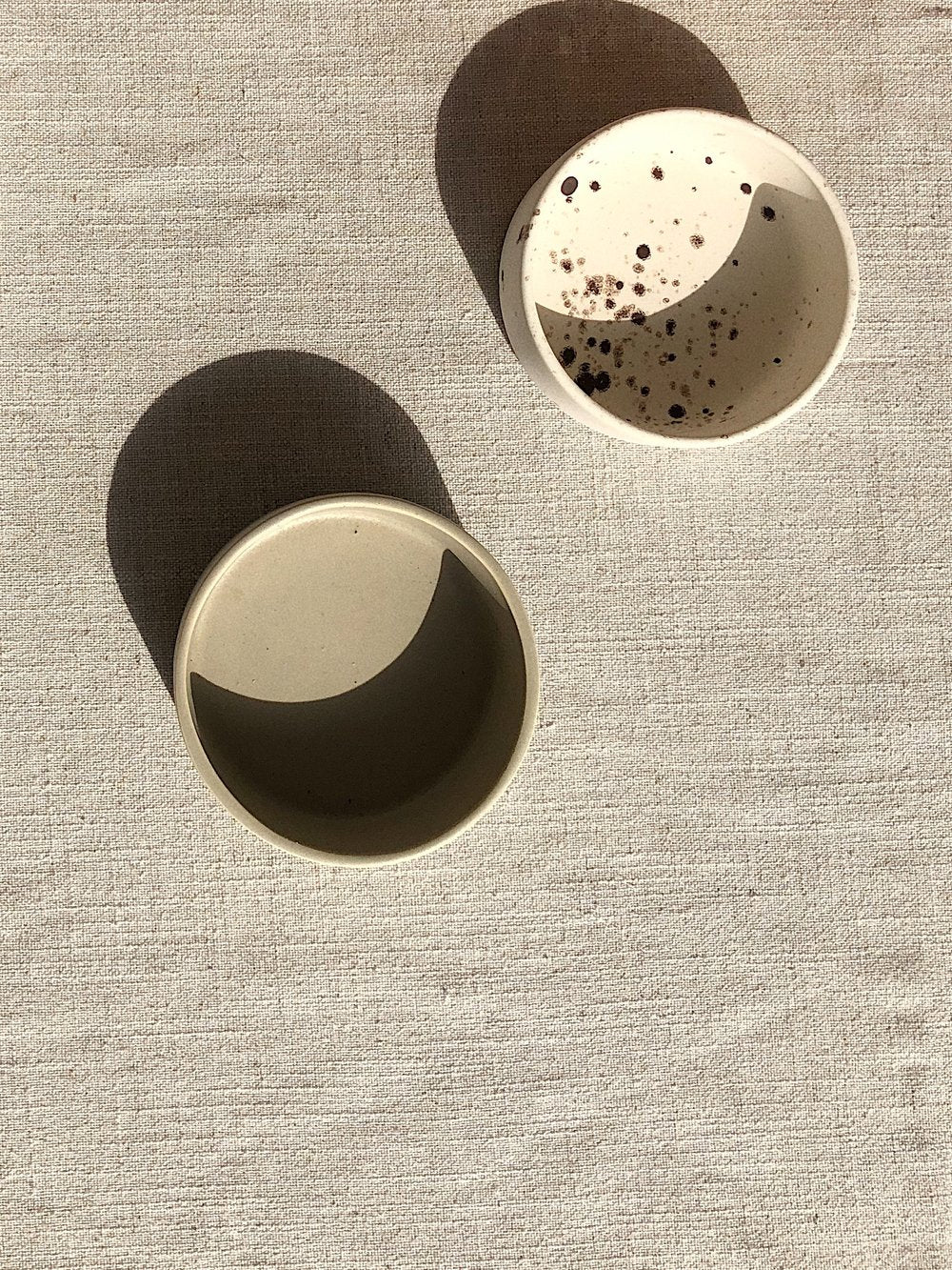 Splash Circle Bowl - Burnt and Glazed