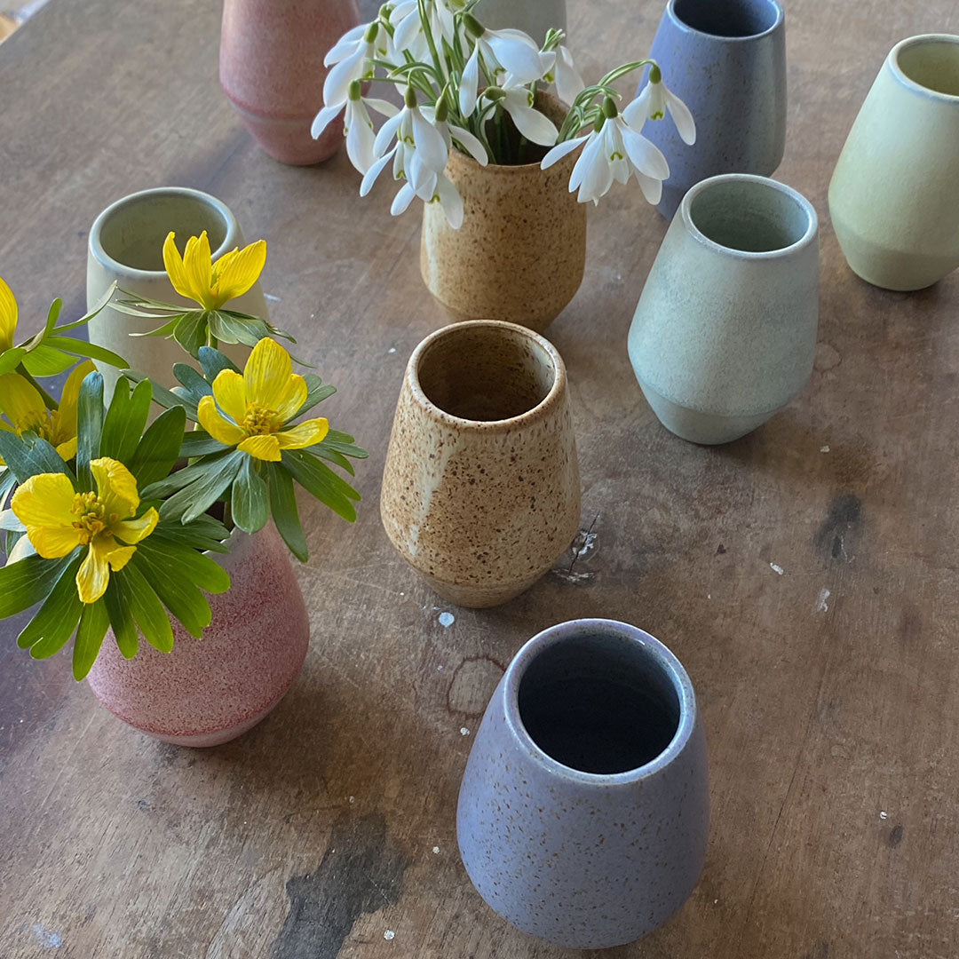 The Garten Vase Mini, Brun - Julie Damhus