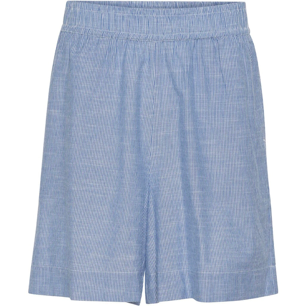Sydney shorts, Medium Blue Stripe - FRAU
