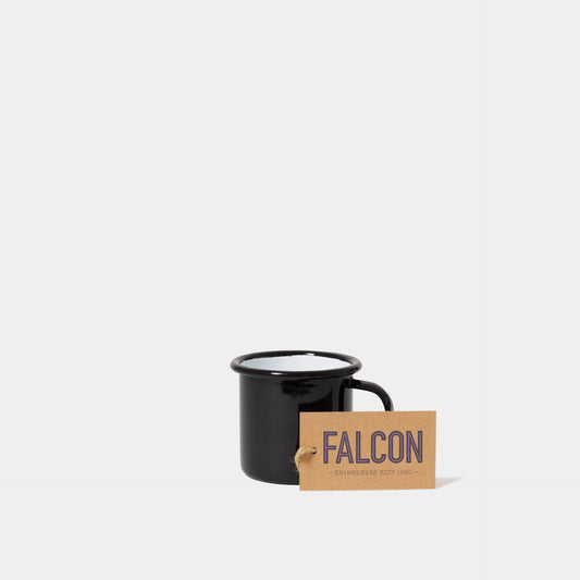 Espresso Cup - Coal Black - Falcon Enamelware